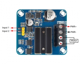 DC Motor Driver 50A Motor Forward Rreverse 200KHz PWM MOSFET H-bridge Drive Module